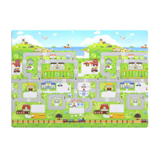 Children's playmat "Run to town"