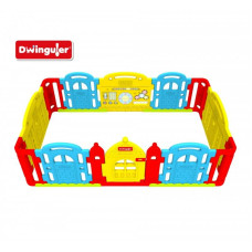 Dwinguler educational children's Playpen - "Rainbow Castle"