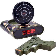 Alarm Clock with Weapon and Target