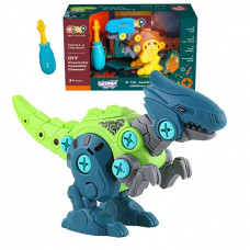 WOOPIE 41014 Dinozaurs Raptors salikšanai/ar skrūvēm