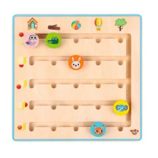 Tooky Toy Koka spēle "Kur Atrodas Dzīvnieki?"