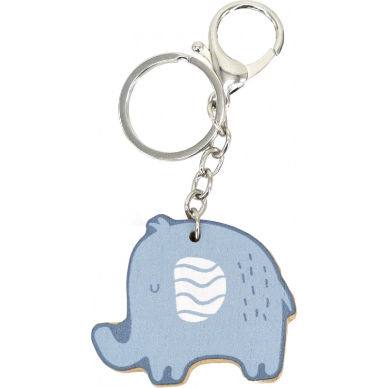Viga Toys Viga PolarB Wooden Keychain Elephant Keychain