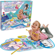 Woopie Mermaid Music Mat 2in1 interaktīvas bungas