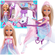 Woopie ROYAL Zestaw Lalka Księżniczka z Koniem