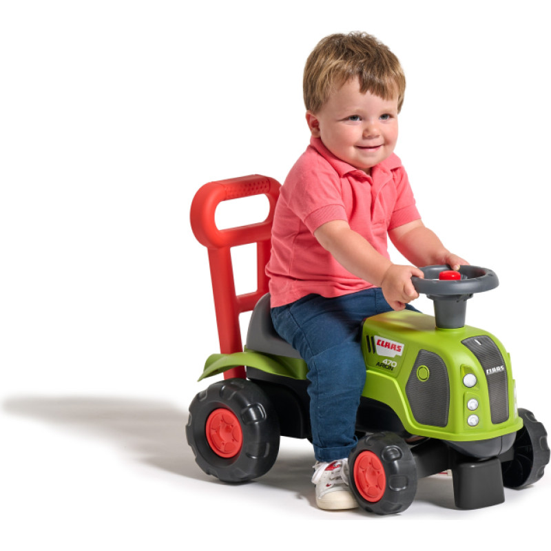 Falk Jeździk Traktor Pchacz Baby Claas Arion 470 z Klaksonem