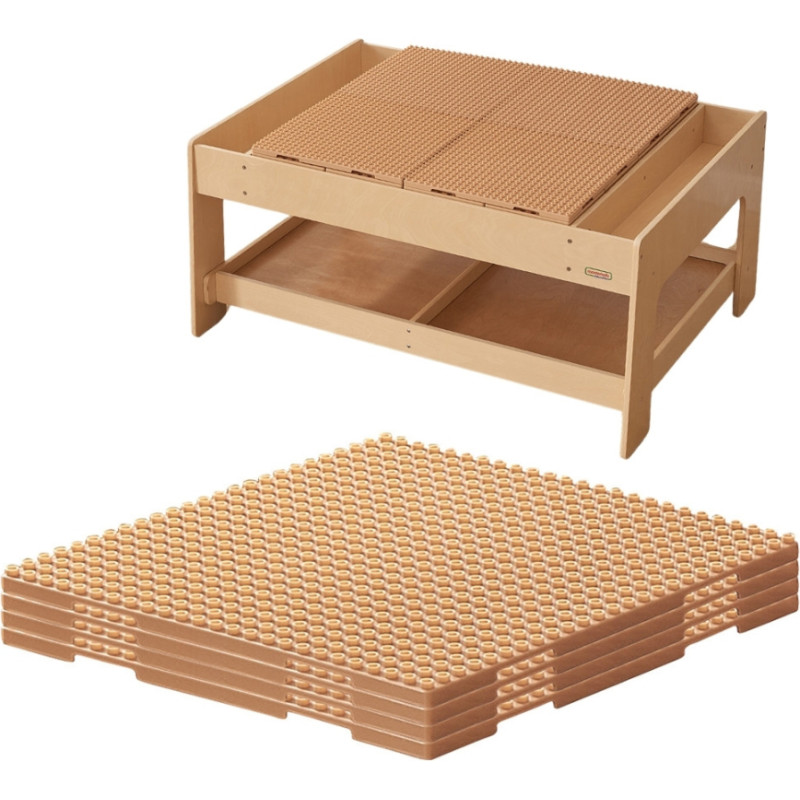 Masterkidz Zestaw 4 Nakładek Na Panel Do Budowania Z Małych Klocków