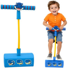Woopie Foam Pogo Jumper for Kids Blue Dinosaur