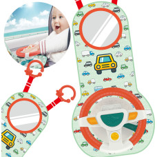 Woopie BABY Interactive Steering Wheel For Car Little Driver Set