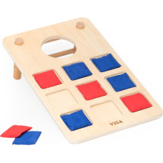Viga Toys Viga 2in1 prasmju spēle Tic Tac Toe + Cornhole — metiens mērķī