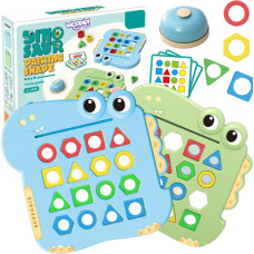 Woopie Montessori Dinozauru Puzzle Match Shapes Arcade spēle
