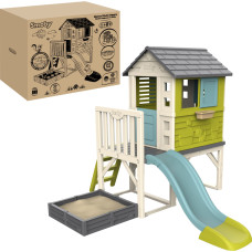 Smoby House on Stilts with a Sandbox and a Slide