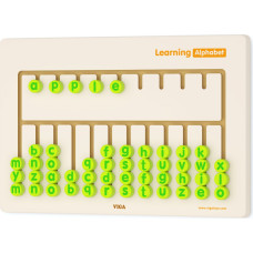 Viga Toys Alphabet Learning Sensory Board