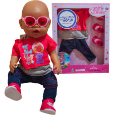 Woopie Модная одежда для куклы LOVE, очки, туфли, 43-46 см.