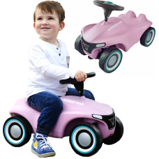 BIG Rozā Bobby Car Neo Pink Push Ride On Bērniem