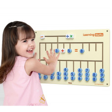 Viga Toys VIGA Sensory Board skaitīšanas apguvei, FSC Montessori sertifikāts
