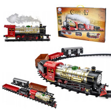 Woopie Classic Electric Train Train Track Sound Light + 29 Accessories