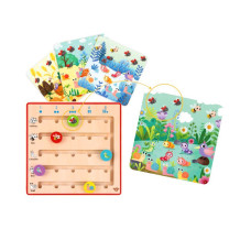 Tooky Toy Koka spēle Mācāmies skaitīt dzīvniekus