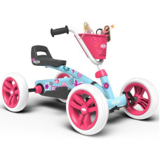 Berg Pedāļu kartings Buzzy Bloom Quiet Wheels 2-5 gadi līdz 30 kg