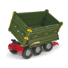 Rolly Toys rollyTrailer Большой прицеп 3-осный мультиприцеп