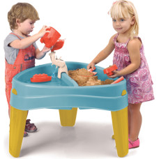 Feber Water Table with Cover CASUAL 4in1 Sandbox Desk Picnic Table Accessories.