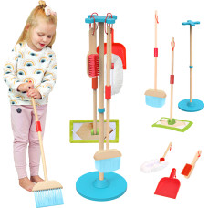 Tooky Toy Детский набор для чистки деревянных предметов 6 шт.