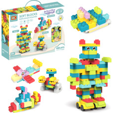 Woopie Large Educational Construction Blocks for Children 86 pcs. - Steaming at 120 degrees