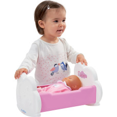 Ecoiffier ECOIFIIER Nursery Cradle with Carousel For Dolls + Accessories 6 pcs.