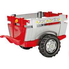 Rolly Toys rollyTrailer Traktora piekabe ar atveramiem bortiem