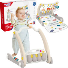 Woopie Коврик для коляски BABY с ручкой Пианино 2в1