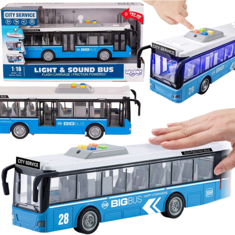Woopie Autobus Miejski Interaktwny Elektryczny 1:16