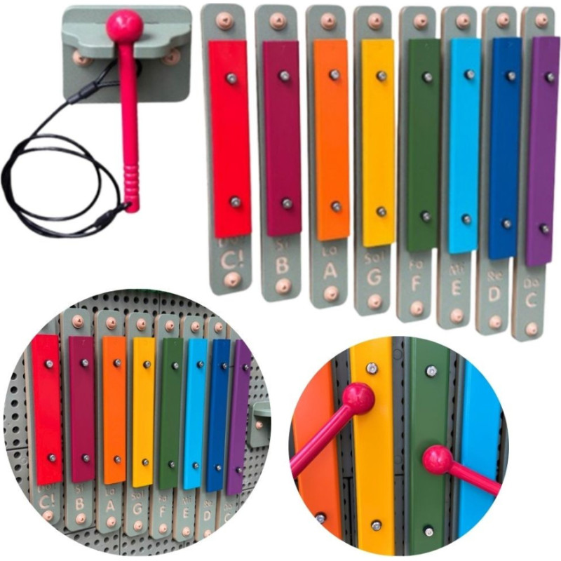 Masterkidz Wall Cymbals Xylophone Musical Instrument STEM Accessories