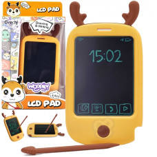 Woopie Mobilais viedtālruņa tālrunis 4,4 collu planšetdators bērniem zīmēšanai Apraksts Ziemeļbriedis + Stylus