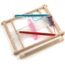 Viga Toys Viga Wooden Loom Weaving Workshop Montessori weaving kit