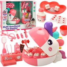 Woopie Zestaw Małego Dentysty Głowa Jednorożca Akcesoria