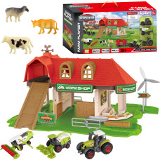 Woopie Farm Farm Set Tractors + Figures 42 pcs.
