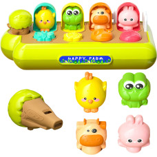 Woopie BABY Развивающая игрушка Pop-Up Animals Happy Farm POP-UP