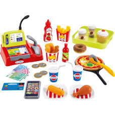 Ecoiffier Set of Quick Fast Food Snacks and accessories