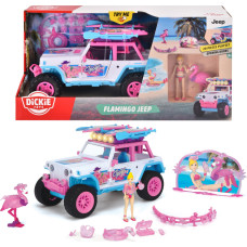 Dickie Playlife Car Jeep Pink Drivez Flamingo 22cm