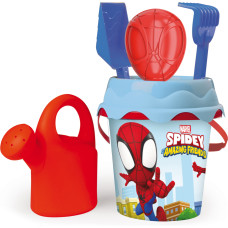 Smoby Spiderman Bucket with Sand Accessories
