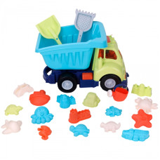 Woopie Sand set with a 52 cm XXL truck and 20 pcs. molds.