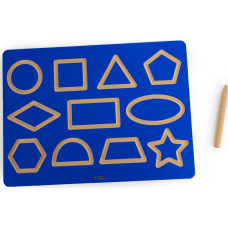 Viga Toys VIGA Graphomotor Board Shapes Learning to write