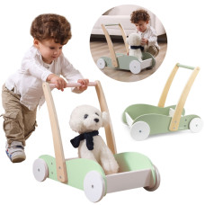 Viga Toys Viga PolarB koka rati 2in1 Walker Push