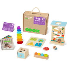 Tooky Toy Box XXL Box Montessori Educational 6in1 Sensory 13-15 Months