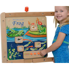 Masterkidz Educational Wall Board Flex Montessori Life Cycle of a Frog