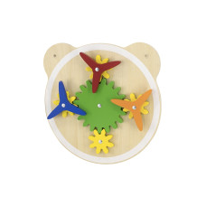 Viga Toys VIGA Wooden Pinwheel Board FSC Montessori sertifikāts