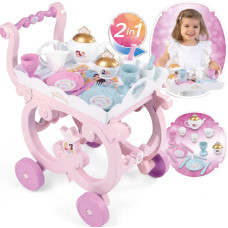 Smoby Disney Princess Disney Princeses ratiņi ar traukiem + 17 piederumi