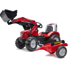 Falk Mc Cormick Red Pedal Tractor with Trailer for 3 years