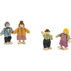Viga Toys Набор тканевой одежды для деревянных кукол ВИГА 4 шт.