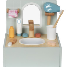 Tooky Toy Toilet Bathroom Wooden Toilet Bathroom with Accessories