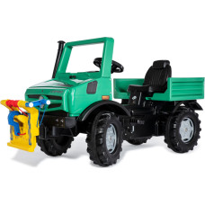 Rolly Toys Kravas pedāļa vieglā automašīna Unimog Mercedes-Benz vinča